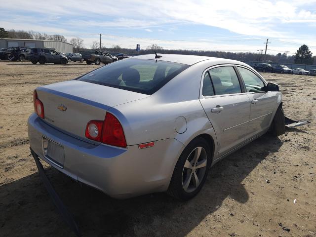 1G1ZC5E13BF398228 - 2011 CHEVROLET MALIBU 1LT 银色 照片 4