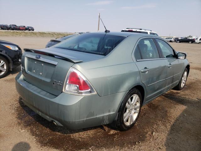 3FAHP02168R170434 - 2008 FORD FUSION SEL GREEN photo 4