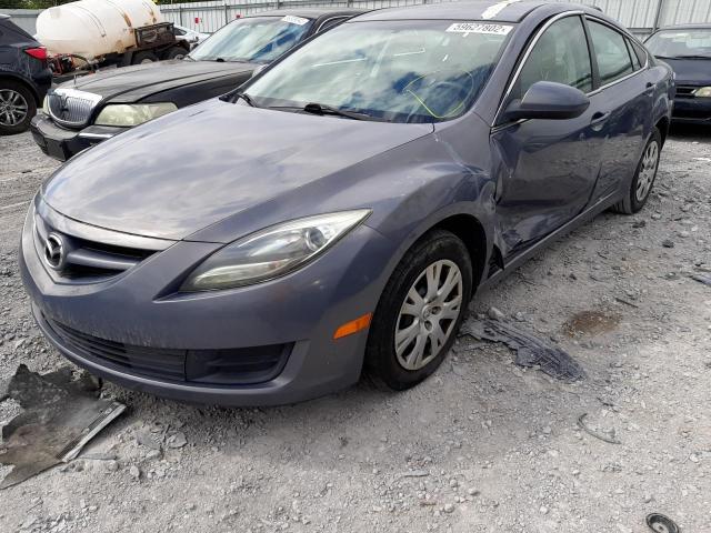 1YVHZ8BH3B5M27554 - 2011 MAZDA 6 I BLUE photo 2