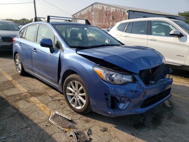 JF1GPAC6XE8336219 - 2014 SUBARU IMPREZA PR BLUE photo 1