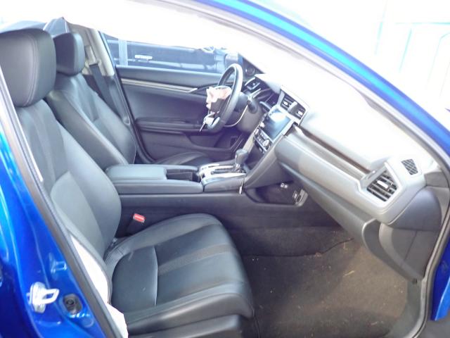 19XFC1F76ME007754 - 2021 HONDA CIVIC EXL ლურჯი ფოტო 5