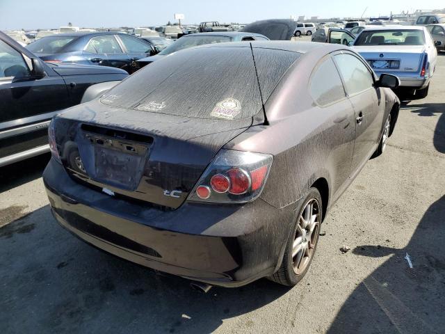 JTKDE167680225945 - 2008 TOYOTA SCION TC იასამნისფერი ფოტო 4
