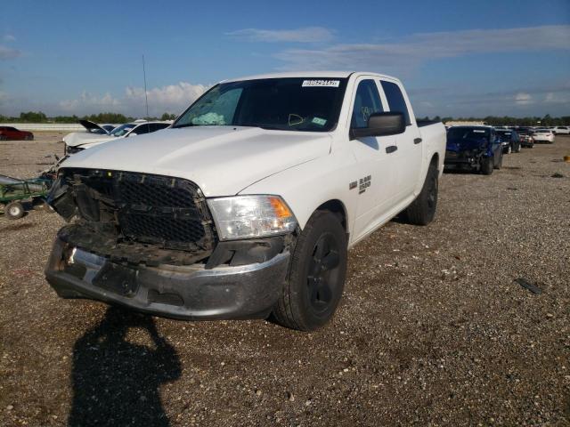 1C6RR6KT0KS593977 - 2019 RAM 1500 CLASS WHITE photo 2