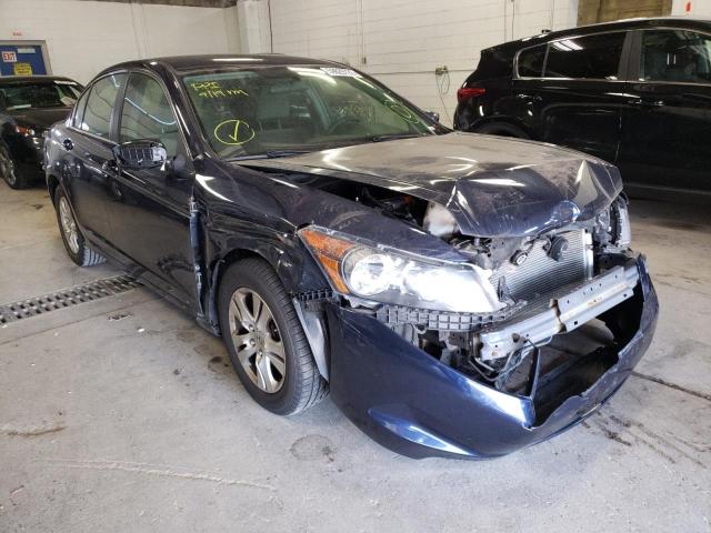 1HGCP26498A042897 - 2008 HONDA ACCORD LXP BLUE photo 1