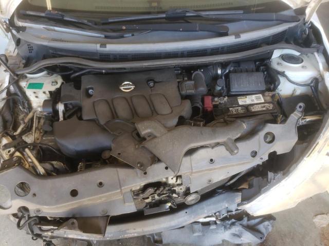 3N1BC13E67L388302 - 2007 NISSAN VERSA S WHITE photo 7