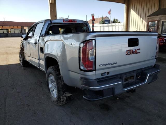 1GTG6CE37G1349050 - 2016 GMC CANYON SLE SILVER photo 3