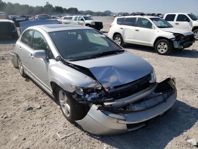 1HGFA16867L110989 - 2007 HONDA CIVIC EX SILVER photo 1