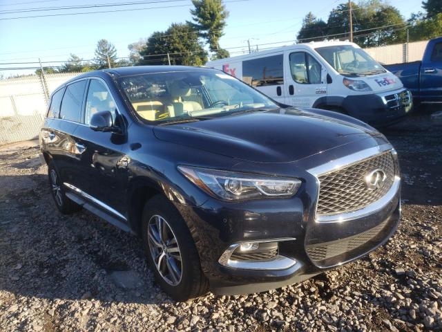 5N1DL0MM6KC520299 - 2019 INFINITI QX60 LUXE BLUE photo 1