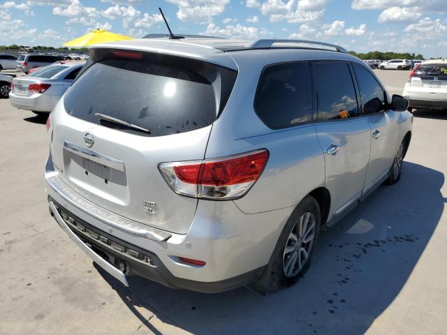 5N1AR2MM8FC608242 - 2015 NISSAN PATHFINDER SILVER photo 4