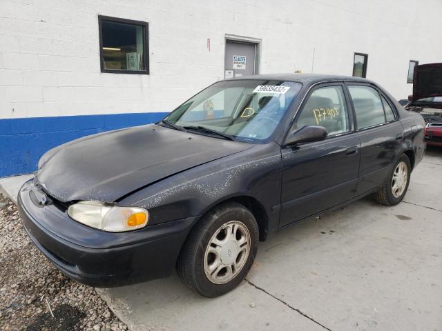 1Y1SK5487XZ404222 - 1999 CHEVROLET GEO PRIZM შავი ფოტო 2