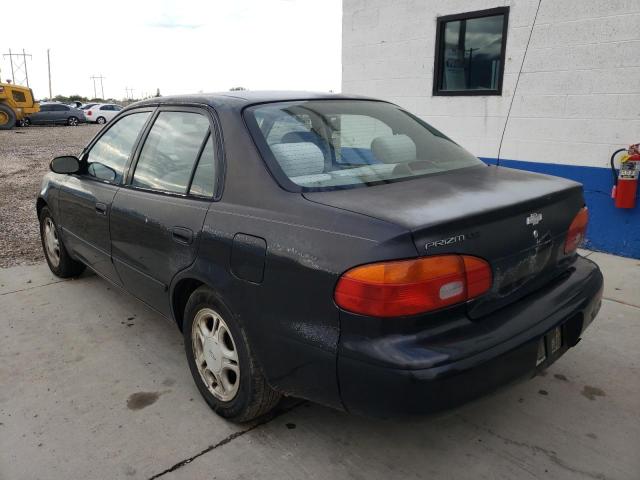 1Y1SK5487XZ404222 - 1999 CHEVROLET GEO PRIZM შავი ფოტო 3