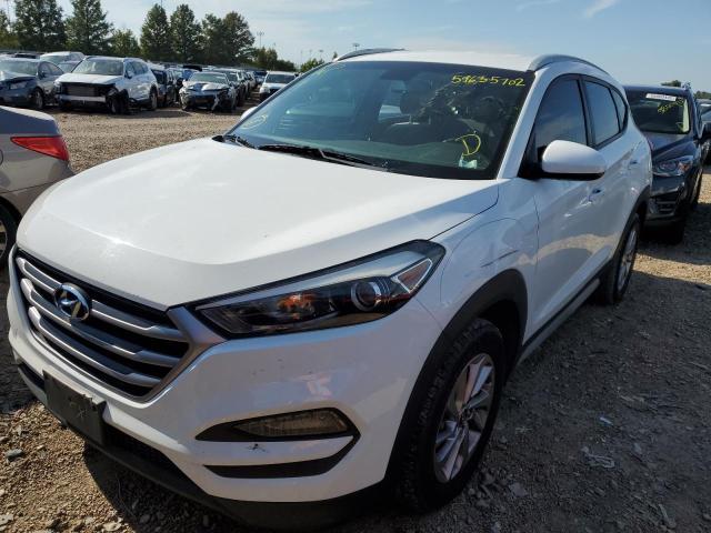 KM8J33A43JU607692 - 2018 HYUNDAI TUCSON SEL WHITE photo 2