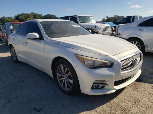 JN1BV7AP4EM682432 - 2014 INFINITI Q50 BASE WHITE photo 1