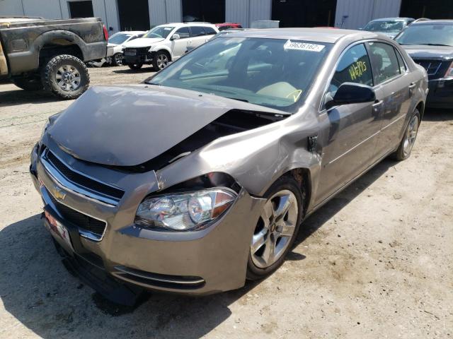 1G1ZC5EB8AF323161 - 2010 CHEVROLET MALIBU 1LT 灰色 照片 2
