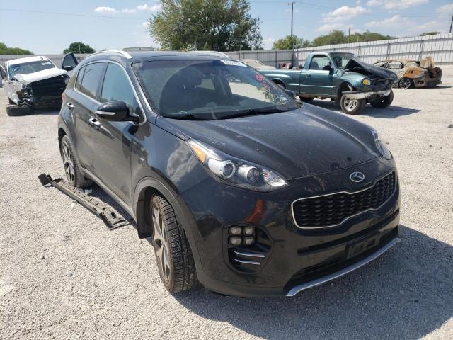 KNDPR3A60H7167535 - 2017 KIA SPORTAGE S BLACK photo 1