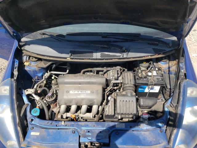 JHMGD38647S028362 - 2007 HONDA FIT S 蓝色 照片 7