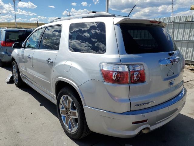 1GKKVTED2CJ262791 - 2012 GMC ACADIA DEN SILVER photo 3