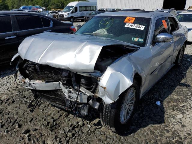 2C3CA5CV7AH233308 - 2010 CHRYSLER 300 TOURIN SILVER photo 2