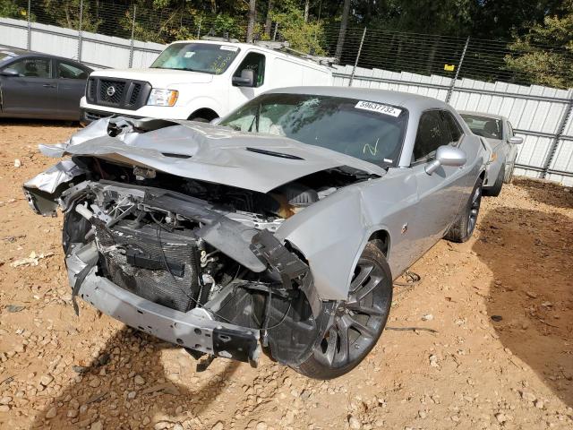 2C3CDZFJ9LH156905 - 2020 DODGE CHALLENGER SILVER photo 2