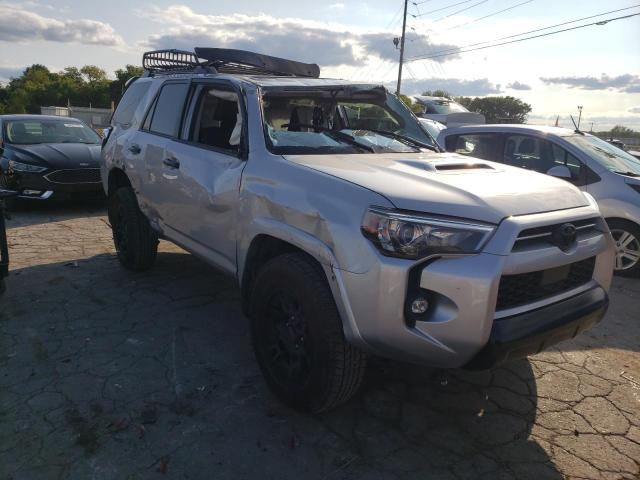 JTEHU5JR0M5872863 - 2021 TOYOTA 4RUNNER VE SILVER photo 1