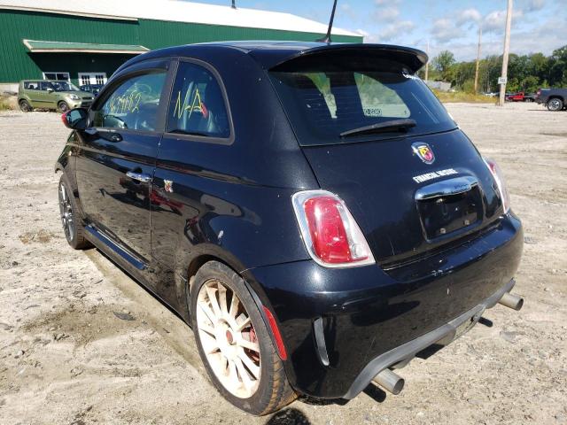 3C3CFFFH5DT608573 - 2013 FIAT 500 ABARTH BLACK photo 3