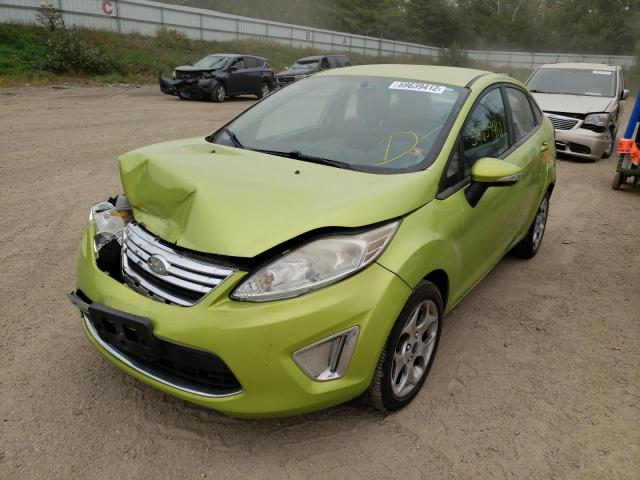 3FADP4CJ5CM114852 - 2012 FORD FIESTA SEL GREEN photo 2