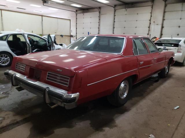 2L69N6P275202 - 1976 PONTIAC CATALINA RED photo 4