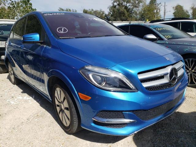 WDDVP9AB9EJ003766 - 2014 MERCEDES-BENZ B ELECTRIC BLUE photo 1