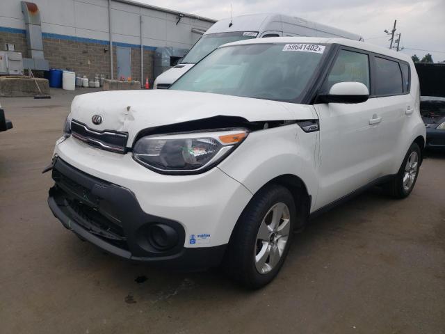 KNDJN2A27K7652108 - 2019 KIA SOUL WHITE photo 2