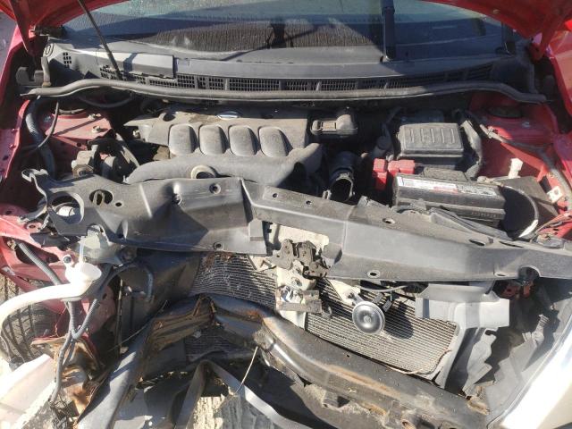 3N1BC134E9L438438 - 2009 NISSAN VERSA RED photo 7