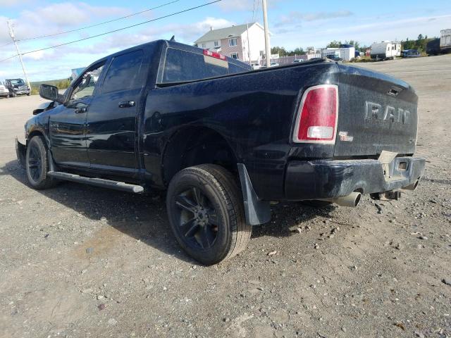 1C6RR7MT6JS183718 - 2018 RAM 1500 SPORT BLACK photo 3