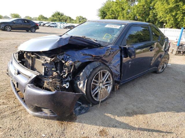 JTKJF5C70B3000888 - 2011 TOYOTA SCION TC Көк фото 2