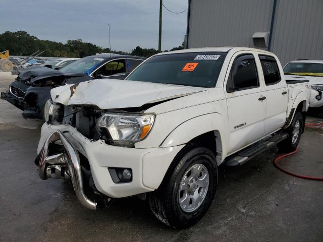 5TFJU4GN9FX085194 - 2015 TOYOTA TACOMA DOU WHITE photo 1
