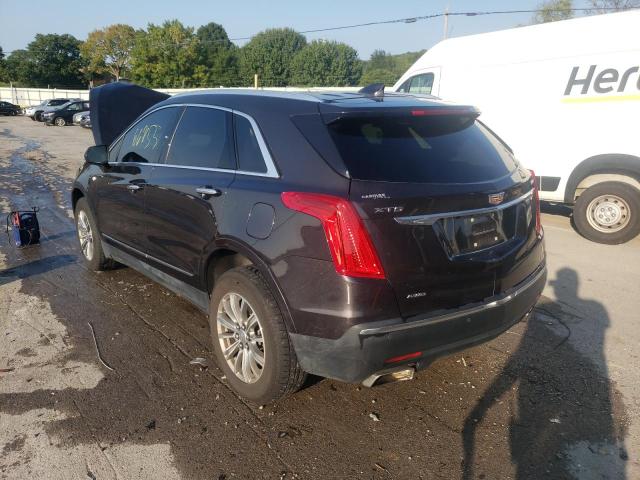 1GYKNDRS9HZ249470 - 2017 CADILLAC XT5 LUXURY CHARCOAL photo 3