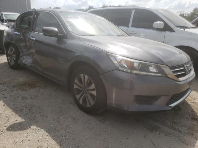 1HGCR2F38DA030445 - 2013 HONDA ACCORD LX GRAY photo 1