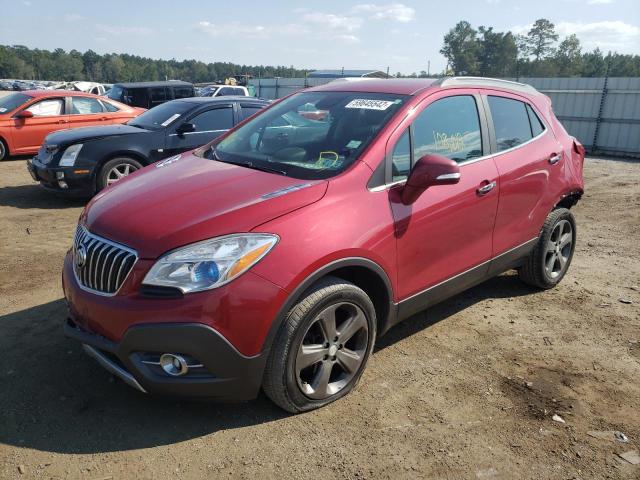 KL4CJFSB4EB518548 - 2014 BUICK ENCORE CON RED photo 2