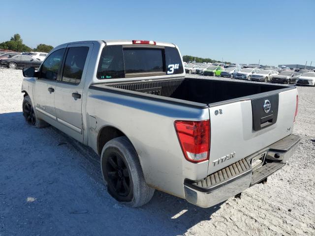 1N6AA0EK3CN316394 - 2012 NISSAN TITAN S SILVER photo 3