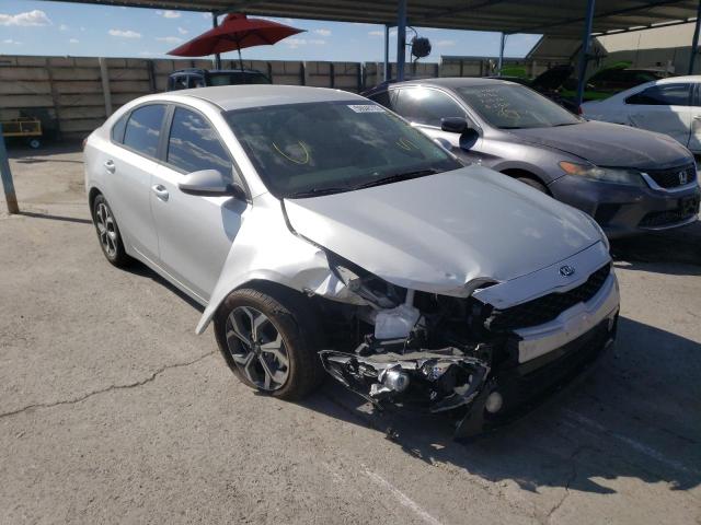 3KPF24AD9ME372494 - 2021 KIA FORTE FE SILVER photo 1