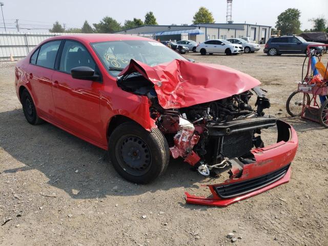 3VW2K7AJ9DM295943 - 2013 VOLKSWAGEN JETTA BASE RED photo 1