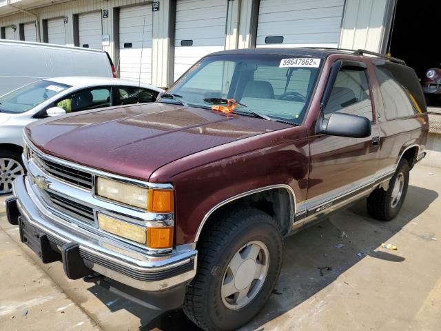 1GNEK18K1RJ420764 - 1994 CHEVROLET BLAZER K15 MAROON photo 2