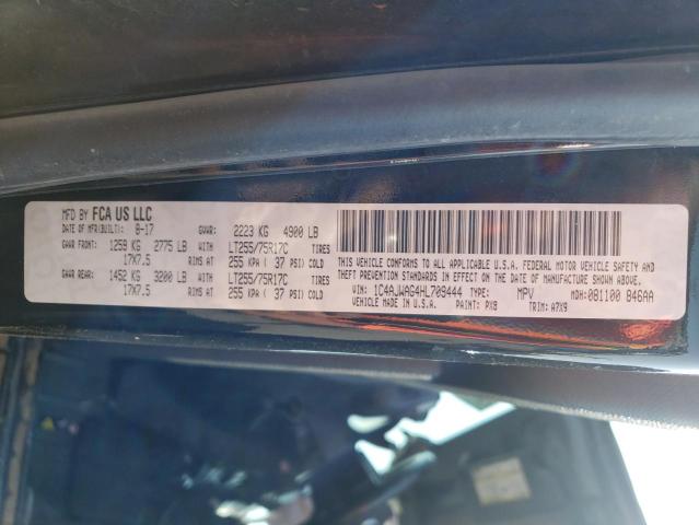 1C4AJWAG4HL709444 - 2017 JEEP WRANGLER S BLACK photo 10