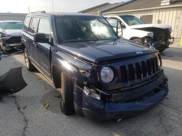 1C4NJRFB6ED798861 - 2014 JEEP PATRIOT LA BLUE photo 1