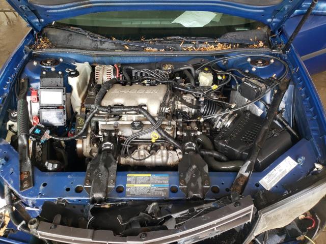 2G1WF52E259336902 - 2005 CHEVROLET IMPALA BLUE photo 7