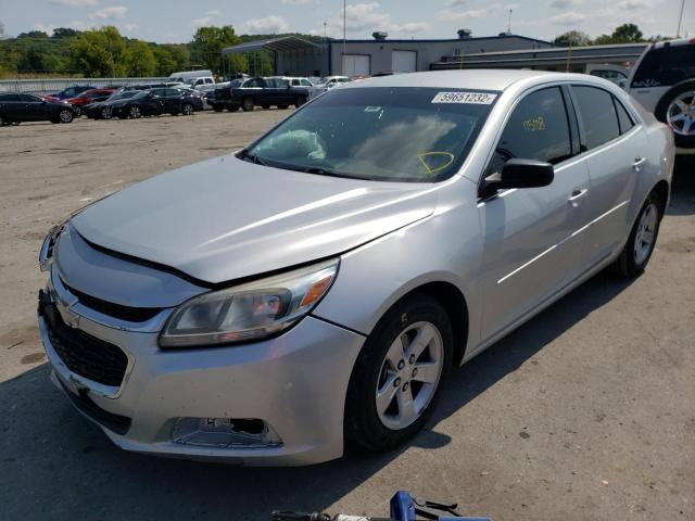 1G11A5SL0FU133275 - 2015 CHEVROLET MALIBU LS SILVER photo 2