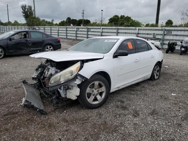 1G11B5SL1EF240478 - 2014 CHEVROLET MALIBU LS WHITE photo 2