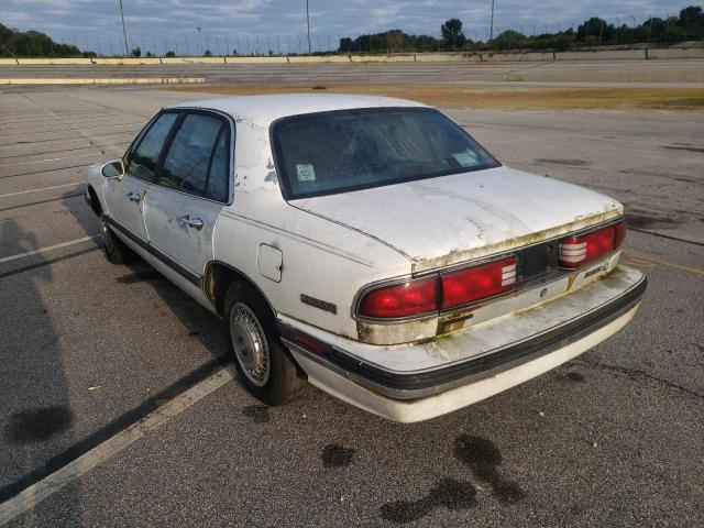 1G4HP53L7PH517630 - 1993 BUICK LESABRE CU WHITE photo 3