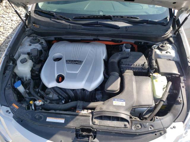 KMHEC4A45EA118113 - 2014 HYUNDAI SONATA HYB SILVER photo 7