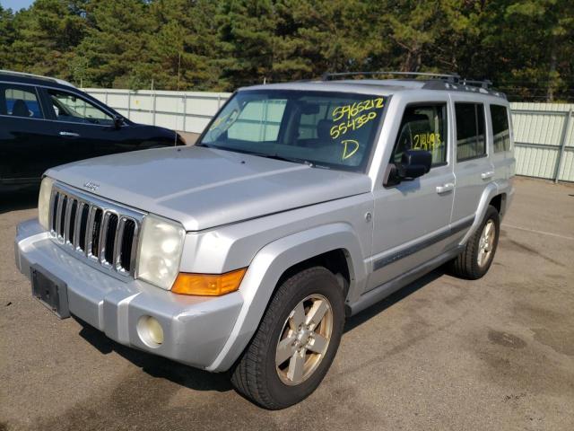 1J8HG48N17C554350 - 2007 JEEP COMMANDER 银色 照片 2