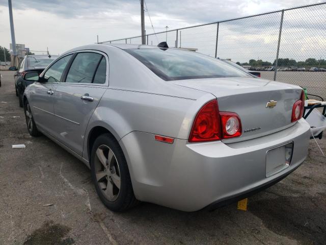1G1ZC5E09CF139882 - 2012 CHEVROLET MALIBU 1LT SILVER photo 3
