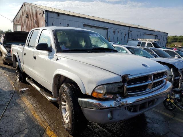 1D7HG48N33S324824 - 2003 DODGE DAKOTA QUA WHITE photo 1